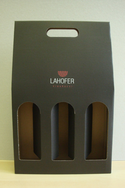 Kartónik na tri fľaše