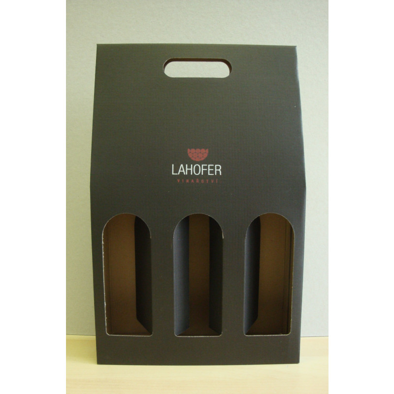 Kartónik na tri fľaše